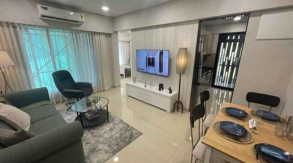 Darshan-Aura-Internal-Living-Dinning-Area